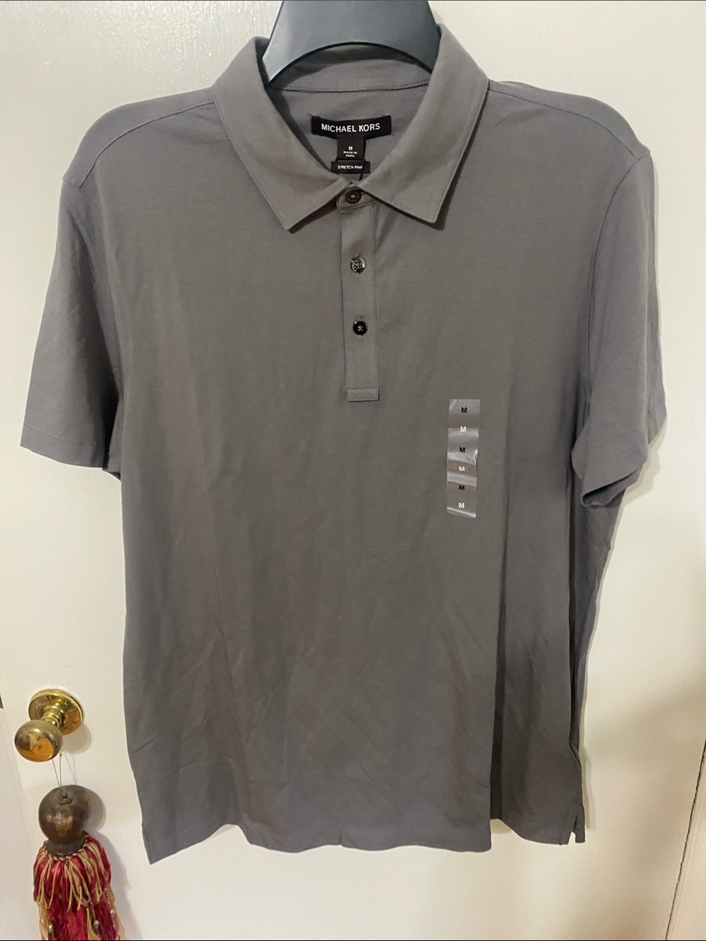 Michael Kors Men's Slate Gray Polo